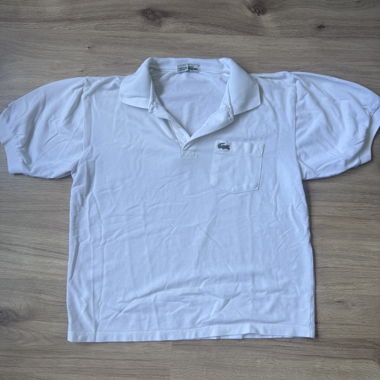 Polo Lacoste blanc