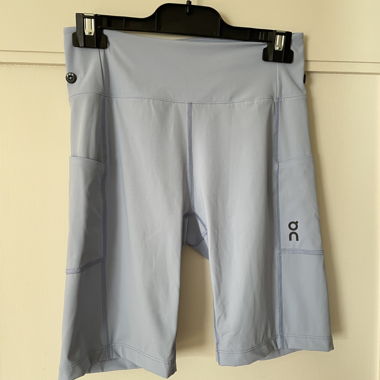 On running shorts 