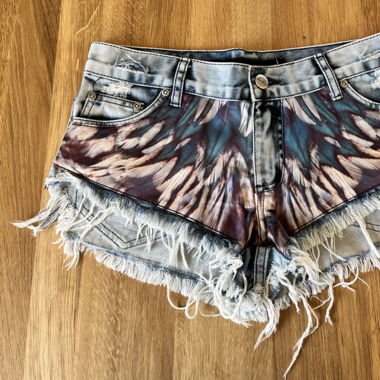 Jeans-Shorts im Vintage-Look