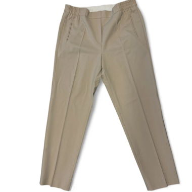 etro pantaloni a gamba dritta tan