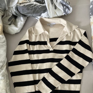 Pull avec décolleté en V