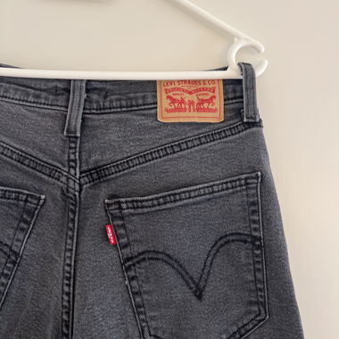 Levi’s schwarze Denim-Jeans W30 L27