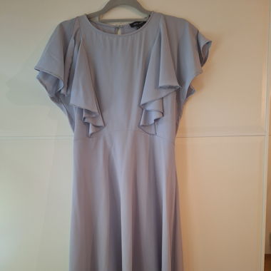 Robe bleu clair violet