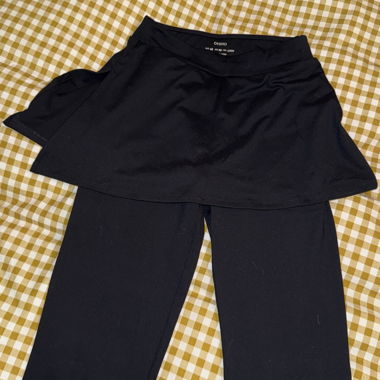 Pantalon de yoga flare Oysho avec jupe