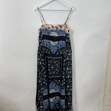 Robe midi florale Sandro