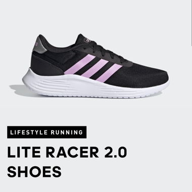 Sneakers Adidas nero-rosa