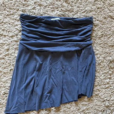 Dark Blue Tube Top