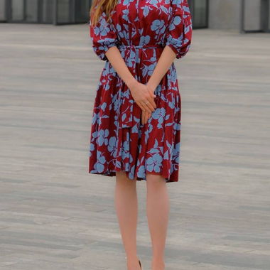 Robe fleurie MaxMara