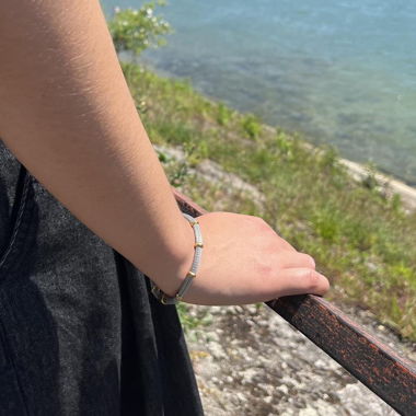 stainless-steel Bracelet with magnetic closure