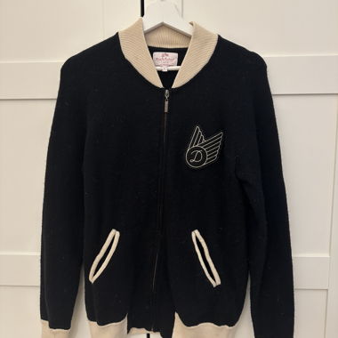 Deus knitted jacket with zipper S