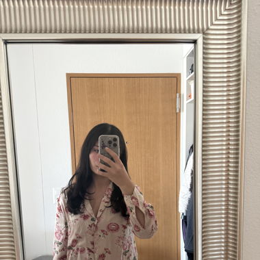 Chemise à fleurs 