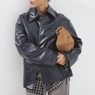 Veste en cuir