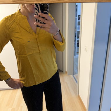 Yellow Blouse by Salsa