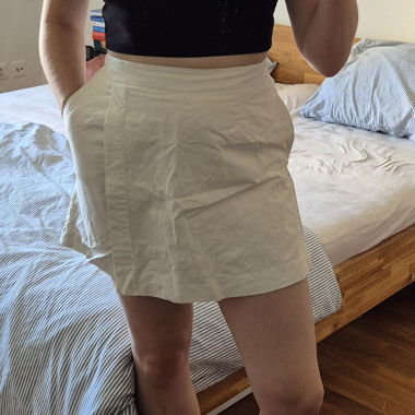 White skort