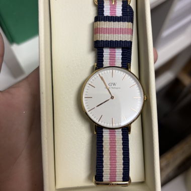 Daniel Wellington Uhr mit Stoffarmband