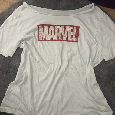 T-Shirt Marvel blanc
