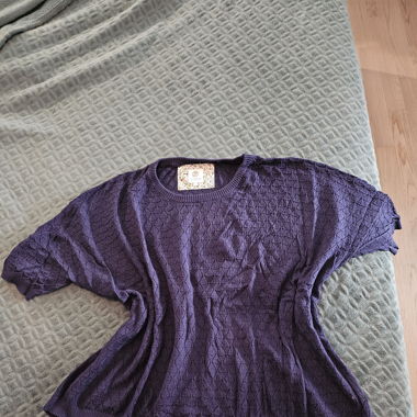 Stricktop blau