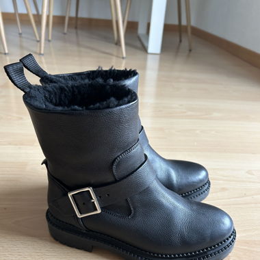 Hugo Boss Winterstiefel Biker-Boots 36