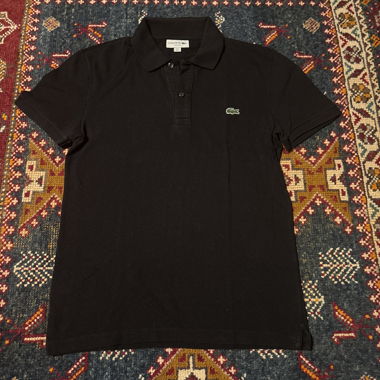 Black Lacoste Polo