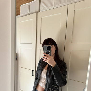 Lederjacke (fake)