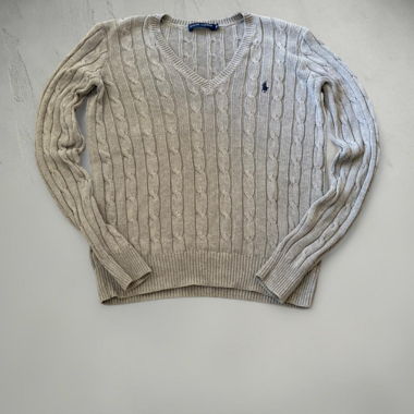 Pull en maille torsadée Ralph Lauren