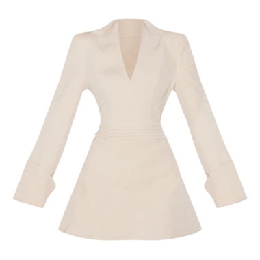 Abito blazer PrettyLittleThing – Almond 
