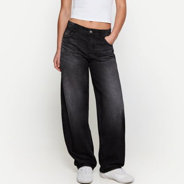 Jeans neri baggy