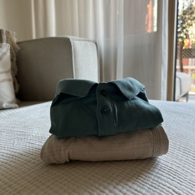 Kids' Polo and Pants Set