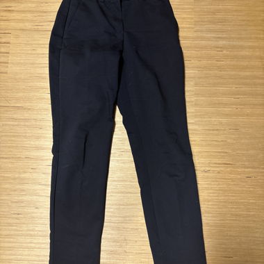 Pantalon en tissu bleu