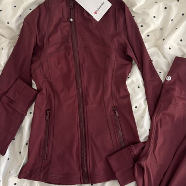 Burgundy Lululemon Set
