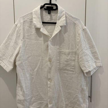 Camicia bianca in garza
