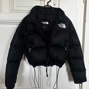 Piumino corto nero di The North Face