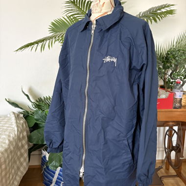 Veste longue Stussy marine