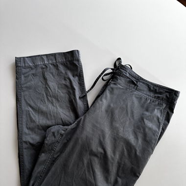 Straight Leg Pants Rauchblau (M) 