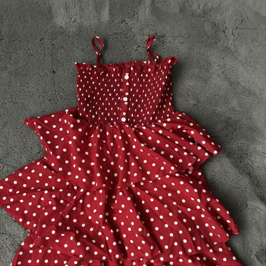 Robe à point pour enfants 