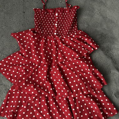 Robe à point pour enfants 