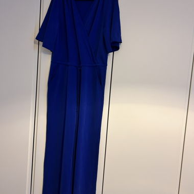 Salopette blu da donna