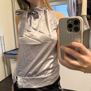 Vintage Weisses Party-Top
