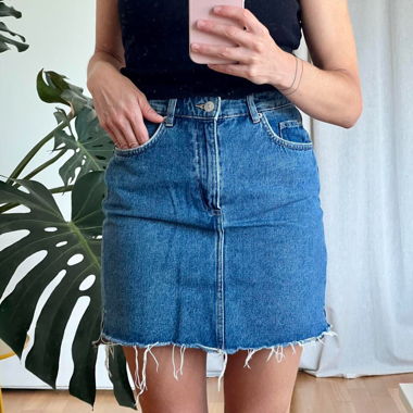 Jupe en jean