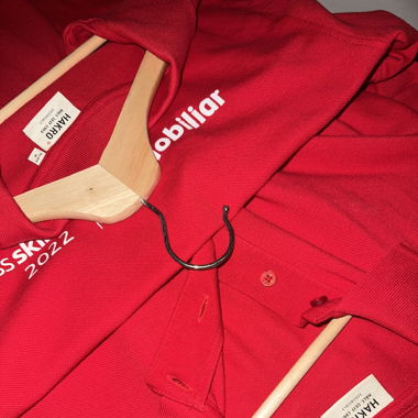 1x No. 810 Hakro Classic Polo-Shirt zum redesignen