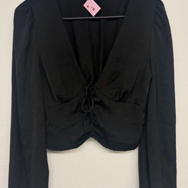 Schwarze Bluse