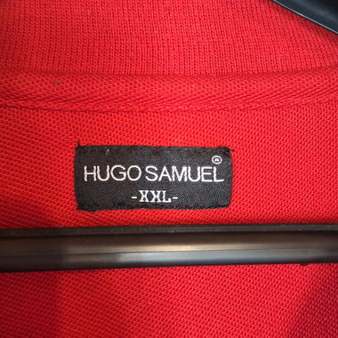 Red Hugo Samuel Polo Shirt XXL