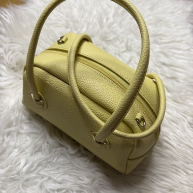 Mini-Handtasche - Pastellgelb