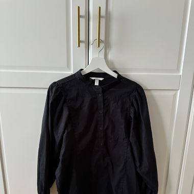 H&M schwarze leichte Sommerbluse