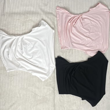 3er-Set Satin-Tops Grösse S 