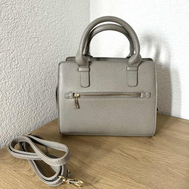 new khaki grey handbag