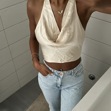 Backless Waterfall Top