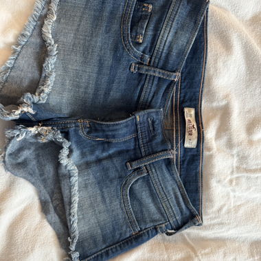 Shorts di jeans Hollister W23