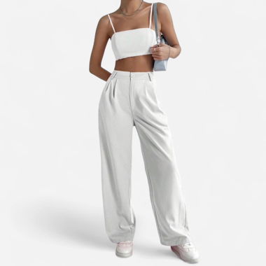 Ensemble Blanc - Pantalon & Haut