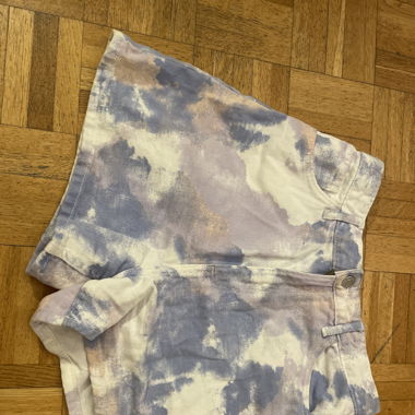 mini short imprimé  nuages 